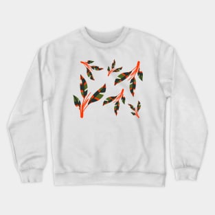 Tropical leaves Crewneck Sweatshirt